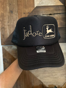 Double T Co. “j’adore John Deere” hat